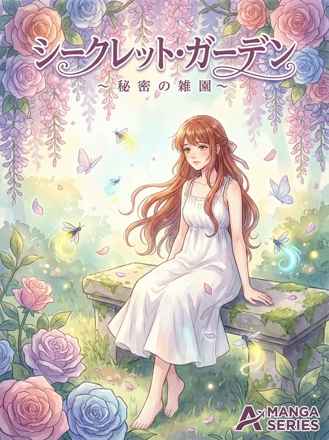 同人漫画 - 新作漫画《秘密花园》封面